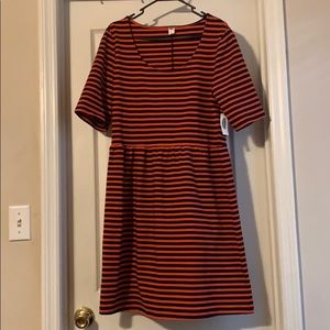 Old Navy striped knit dress